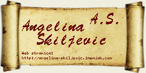 Angelina Škiljević vizit kartica
